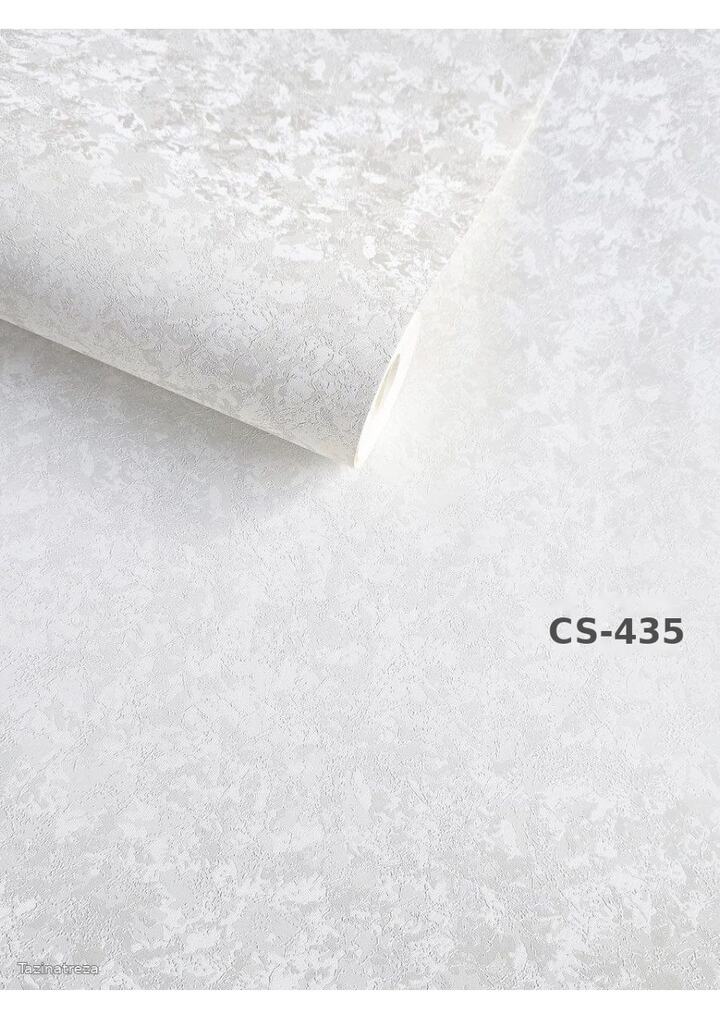 کاغذ دیواری CS-435 از مجموعه سفیدهای مینیمال