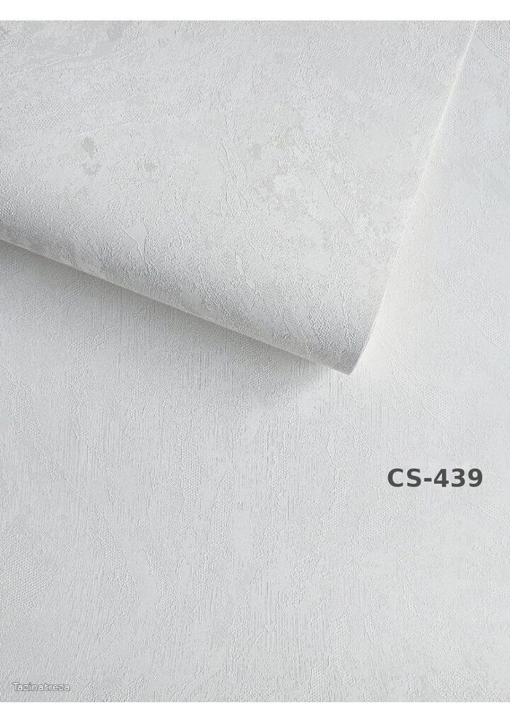 کاغذ دیواری CS-439 از مجموعه سفیدهای مینیمال