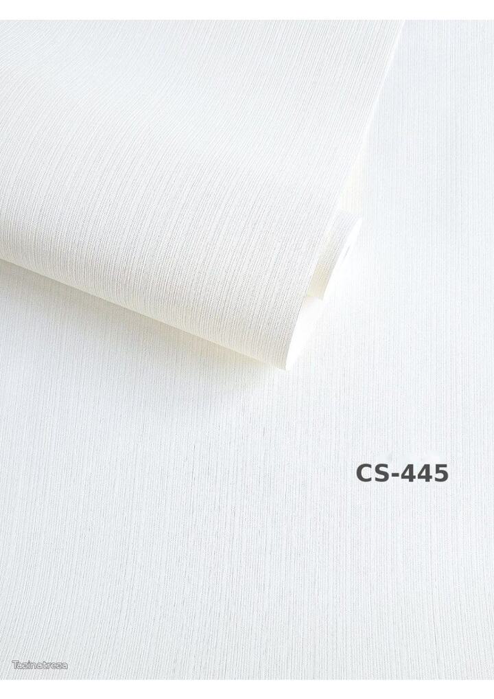 کاغذ دیواری CS-445 از مجموعه سفیدهای مینیمال