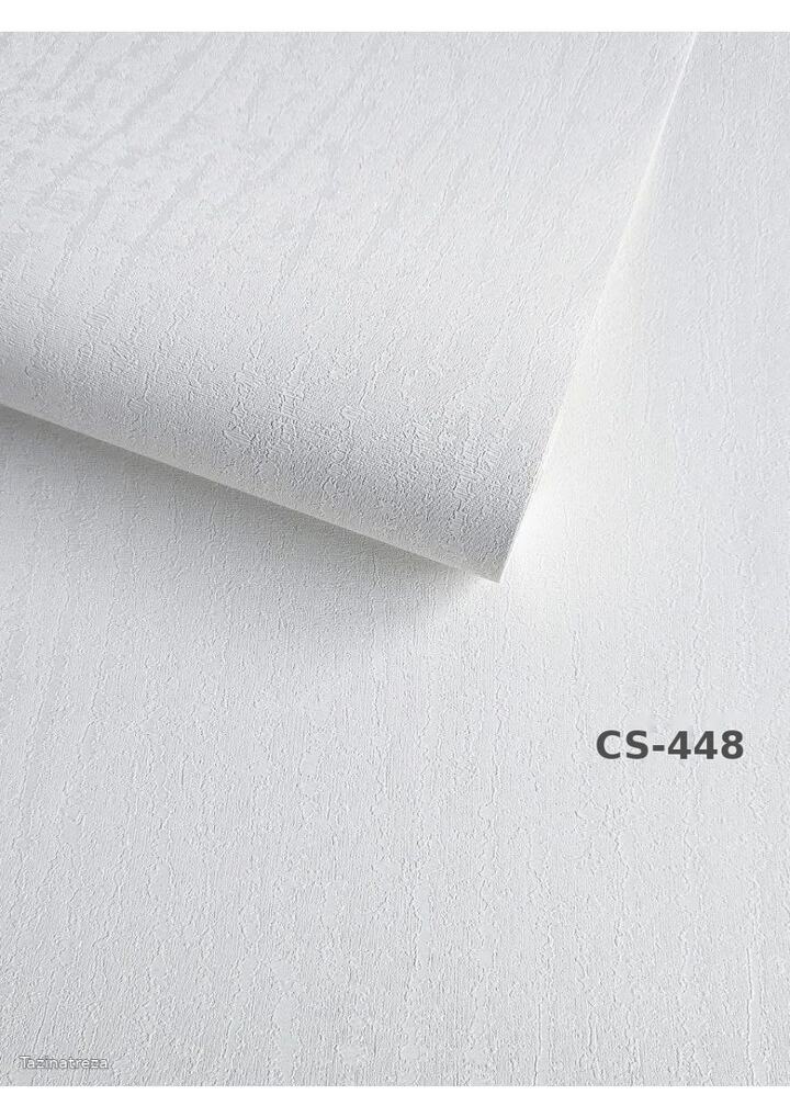 کاغذ دیواری CS-448 از مجموعه سفیدهای مینیمال