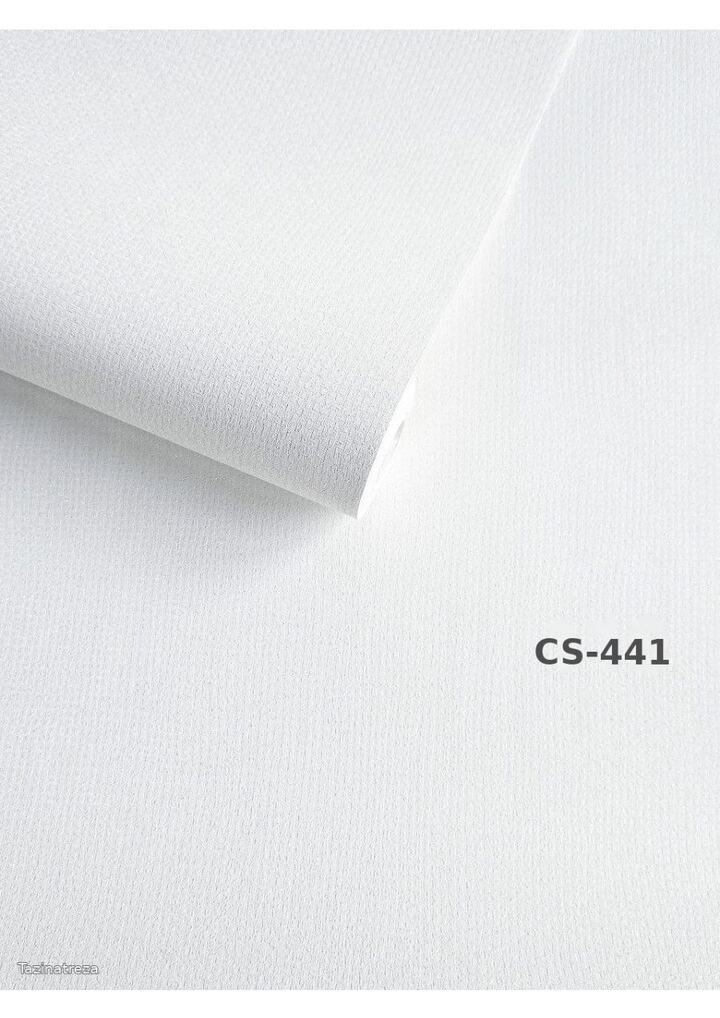 کاغذ دیواری CS-441 از مجموعه سفیدهای مینیمال