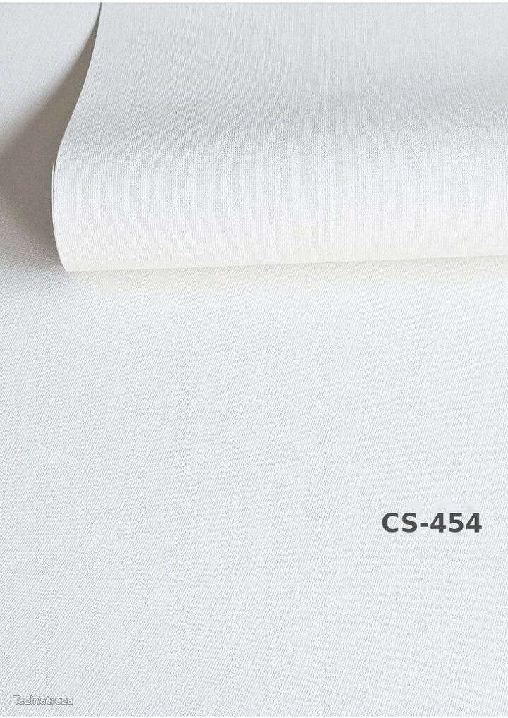 کاغذ دیواری CS-454 از مجموعه سفیدهای مینیمال