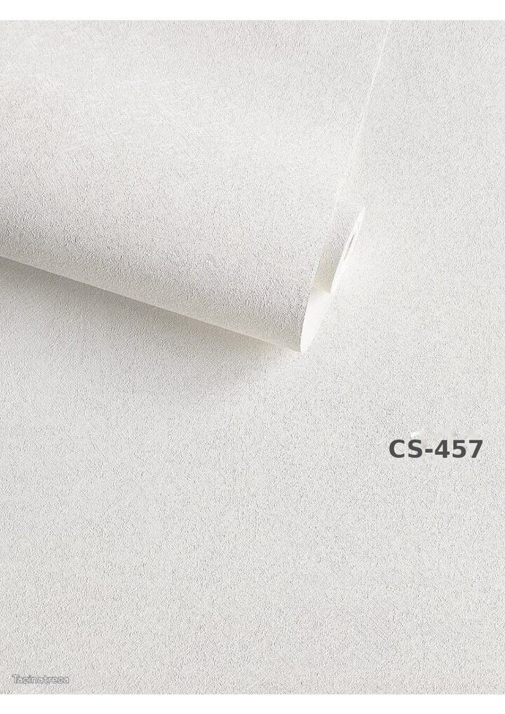 کاغذ دیواری CS-457 از مجموعه سفیدهای مینیمال