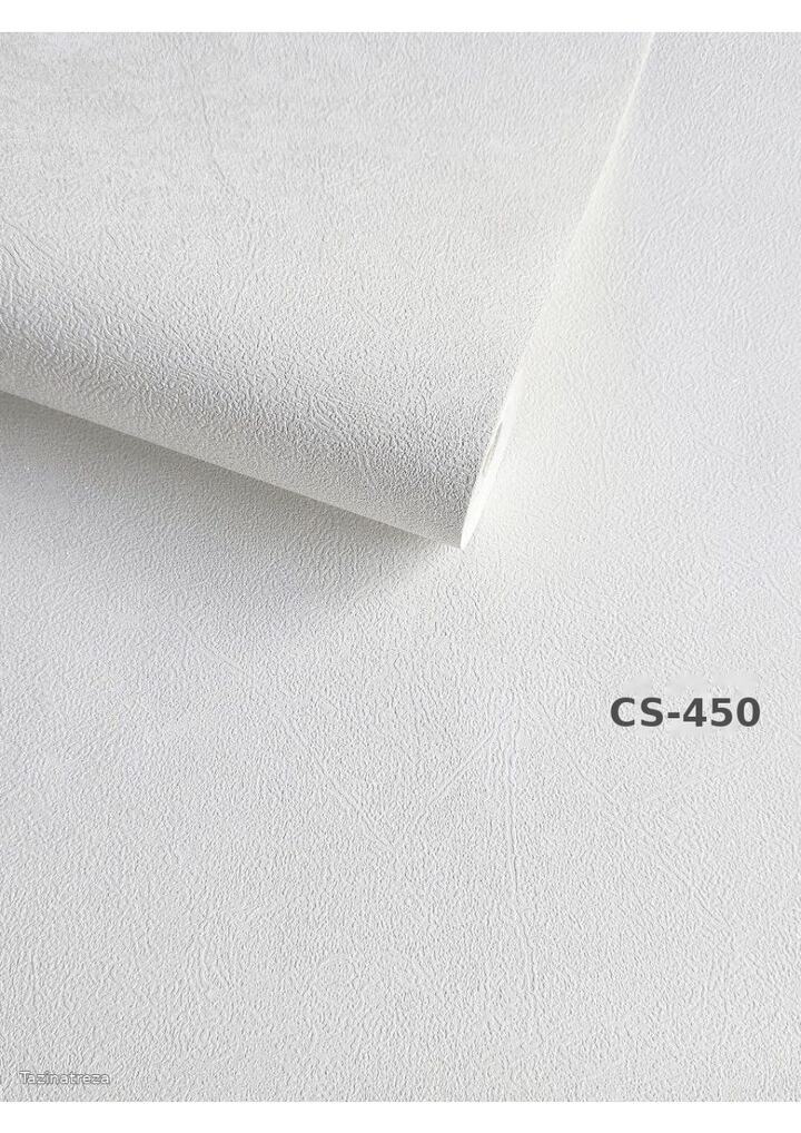 کاغذ دیواری CS-450 از مجموعه سفیدهای مینیمال