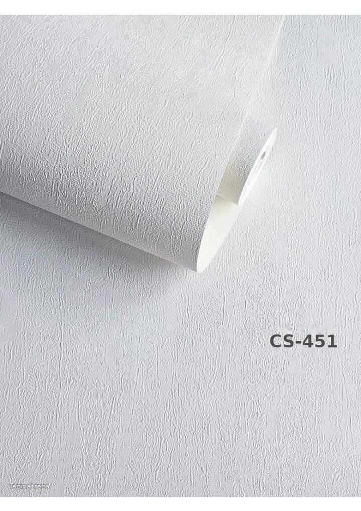 کاغذ دیواری CS-451 از مجموعه سفیدهای مینیمال
